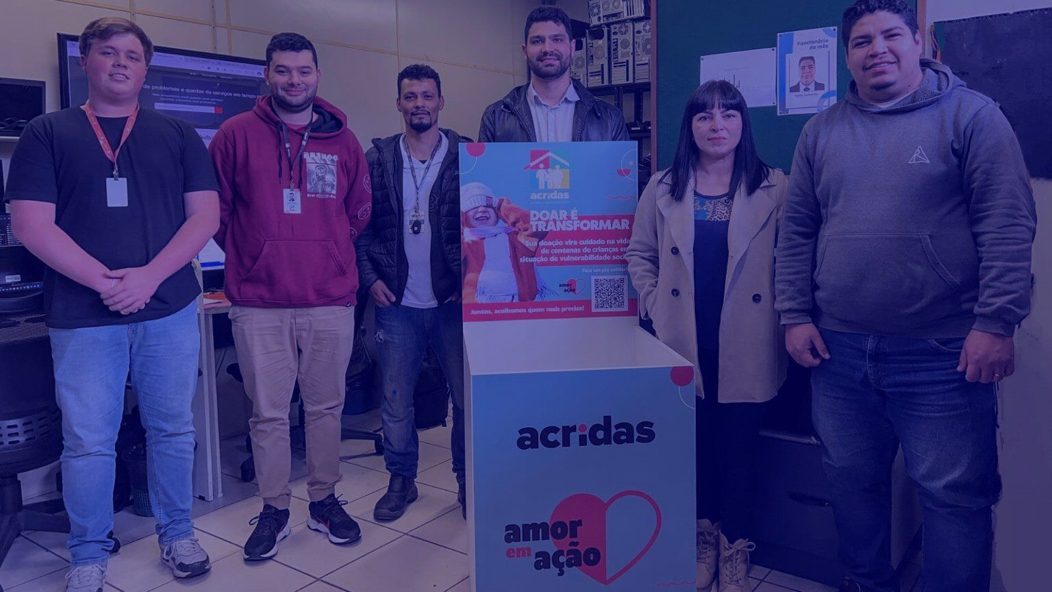 WS Tech se une à campanha ‘Amor em Ação’ da ACRIDAS: Juntos, fazemos a diferença!